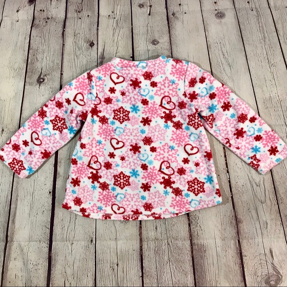 Kidgets Snowflakes and Flowers Pullover - Size 2T - Picture 2 of 6